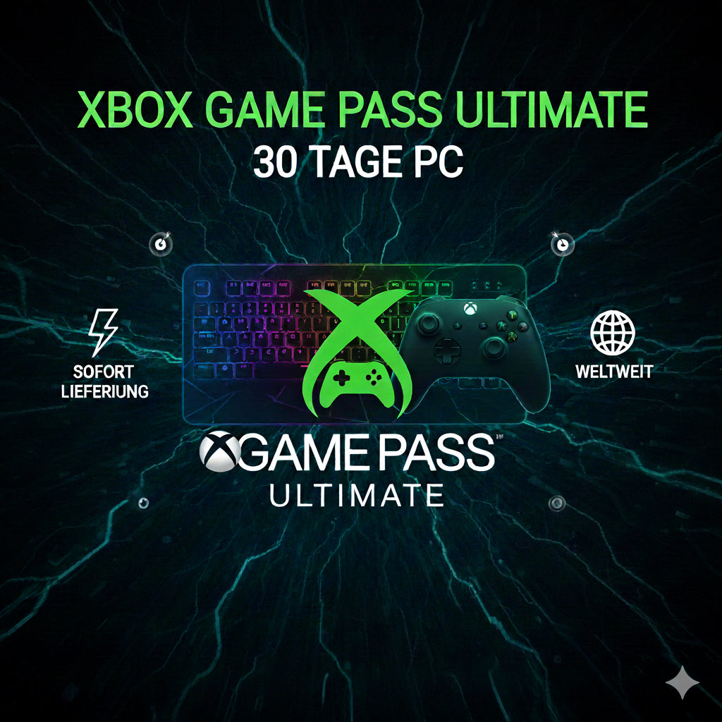 💥Xbox Game Pass Ultimate – 30 Tage PC Accounts💥